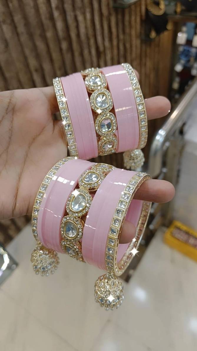 Beautiful Punjabi Bridal Chuda Bangles Wholesale Price In Surat
